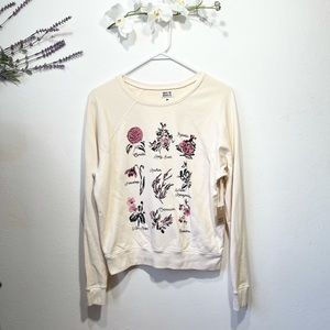 NWT Anthropologie Back When Sweater